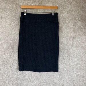 Banana Republic Skirt Womens 6 Wool Pencil Career Office Work Zip- 3670